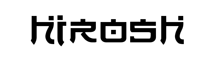 Hirosh  Free Fonts Download