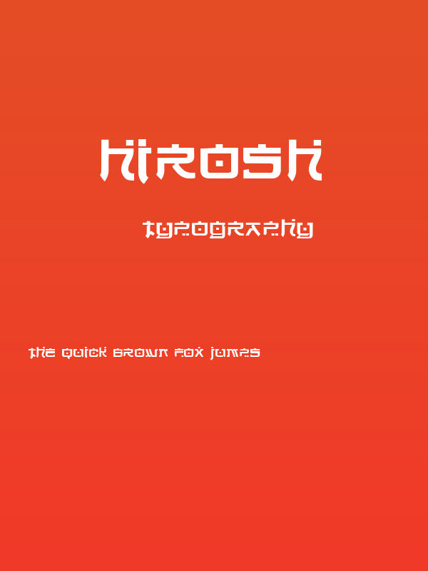 Hirosh Poster