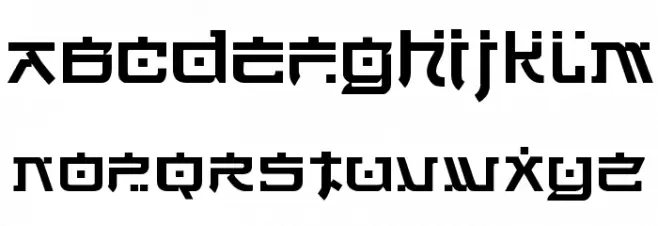 Hirosh फ़ॉन्ट लोअरकेस