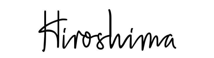 Hiroshima  免费字体下载