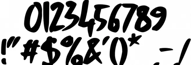 Hiroshima Font OTHER CHARS