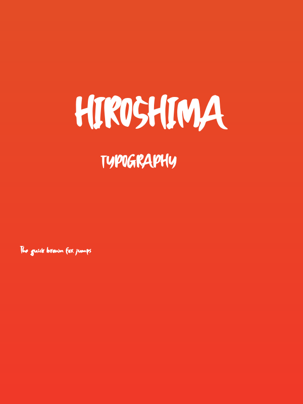 Hiroshima Poster