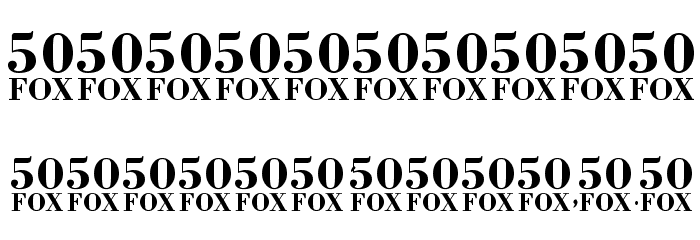 HiroshimaScript Font OTHER CHARS