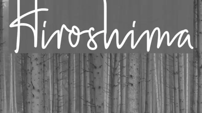 Hiroshima Font examples