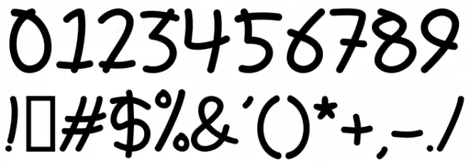 Hiroshio Font OTHER CHARS