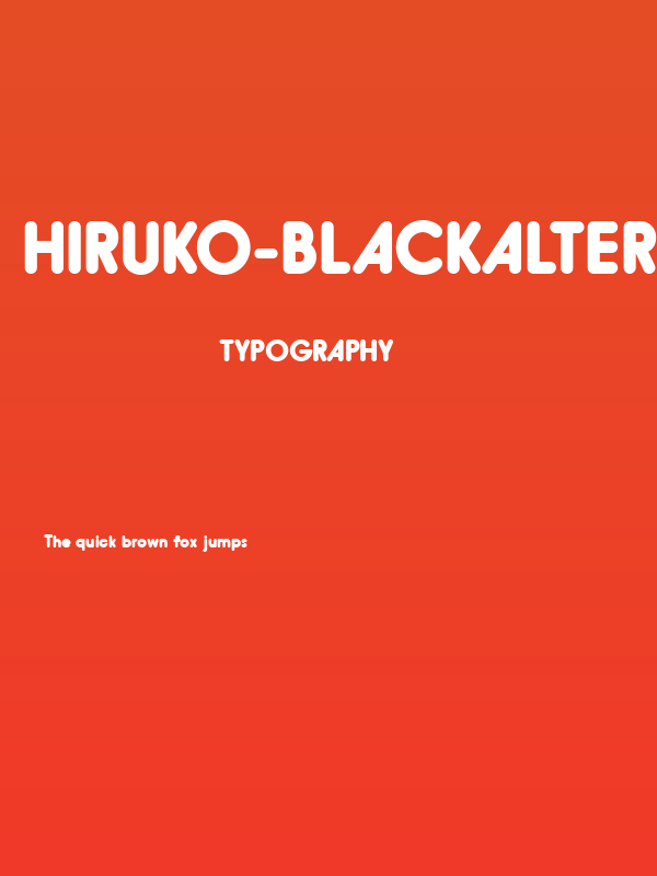 Hiruko-BlackAlternate Poster