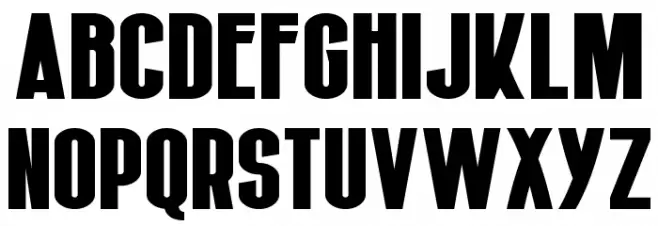 Hiruleon Schriftart Groß