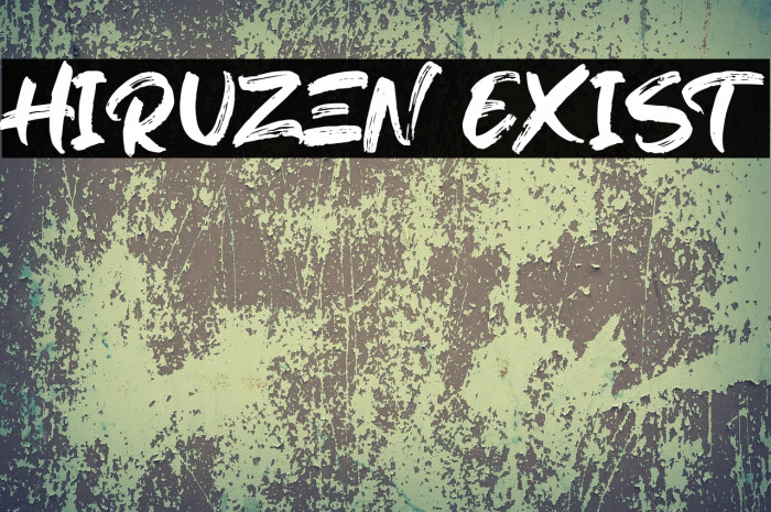 Hiruzen Exist Example 3