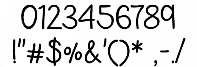 His Heart is Mine 字体 其它煤焦
