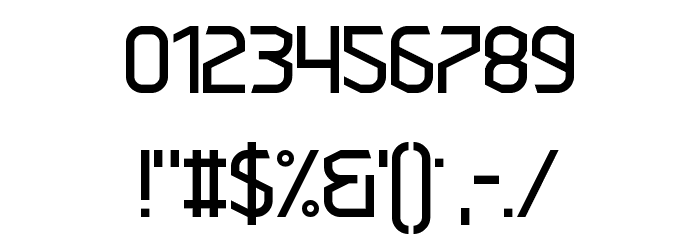 Hisel Regular Font OTHER CHARS