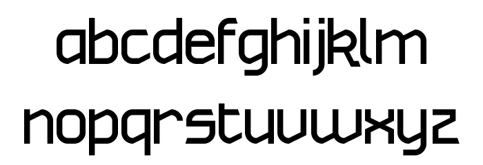 Hisel Regular Font LOWERCASE