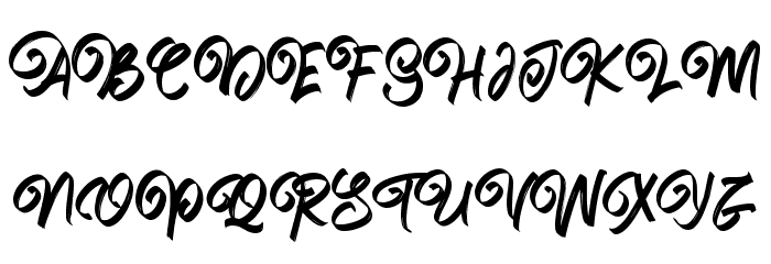 Hishee Sweet Font UPPERCASE
