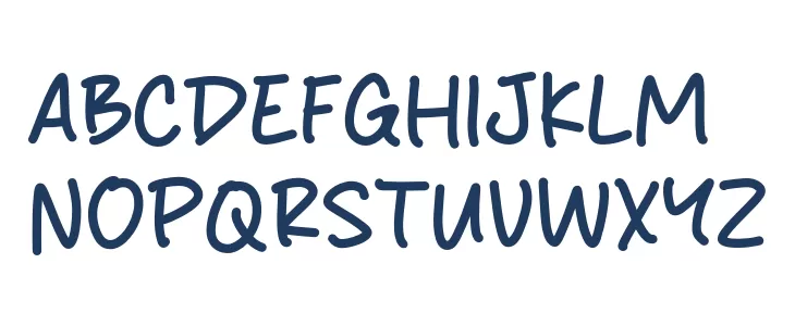 Hislife Polices MAJUSCULES