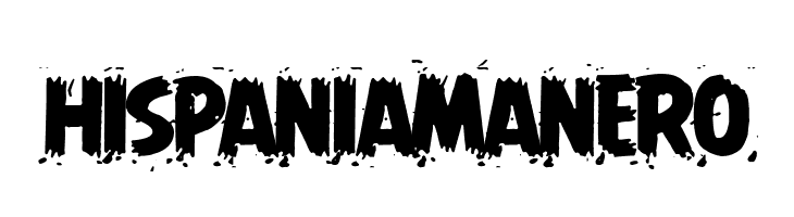 Hispania Manero  baixar fontes gratis