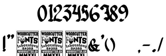 Hispanicus Font OTHER CHARS