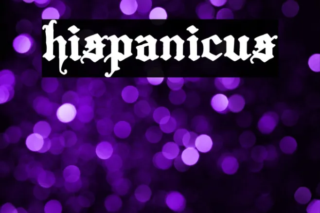 Hispanicus Example 1