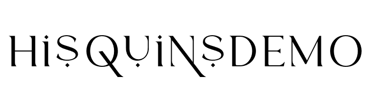 HisquinsDEMO  Fuentes Gratis Descargar