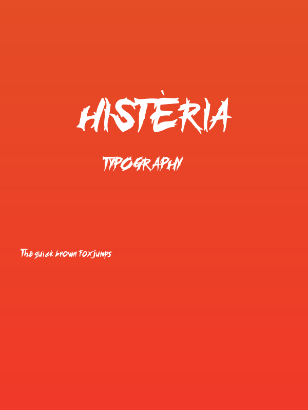 HisteriA Poster