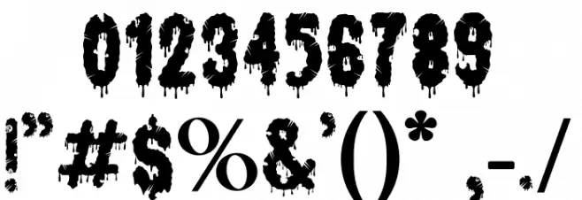 Histery Font OTHER CHARS