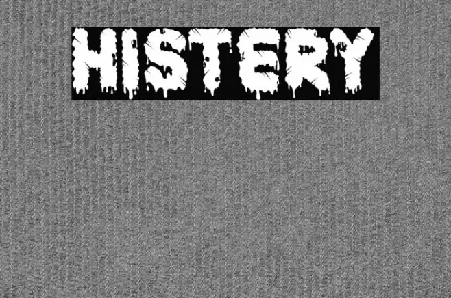 Histery Font examples