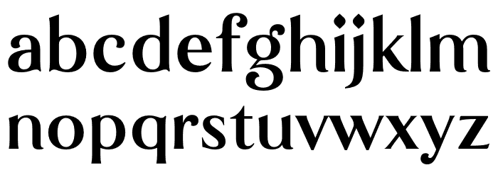 Histograph-Bold Font LOWERCASE