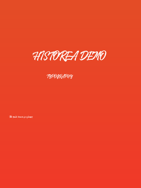 Historea Demo Poster