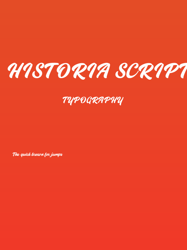 Historia Script DEMO Poster