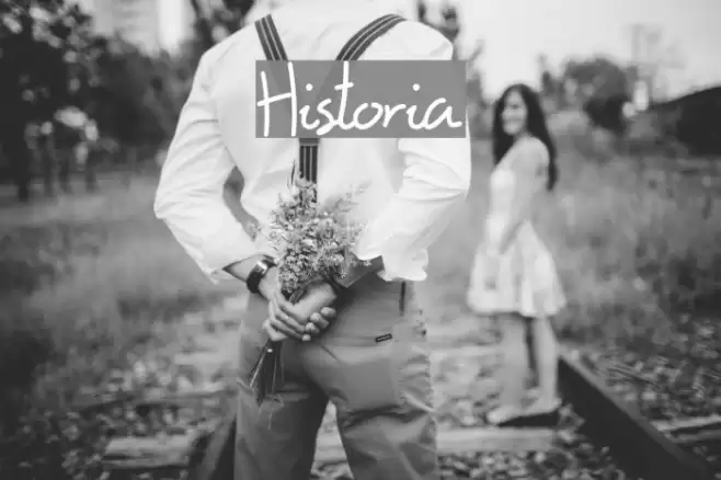 Historia Font examples