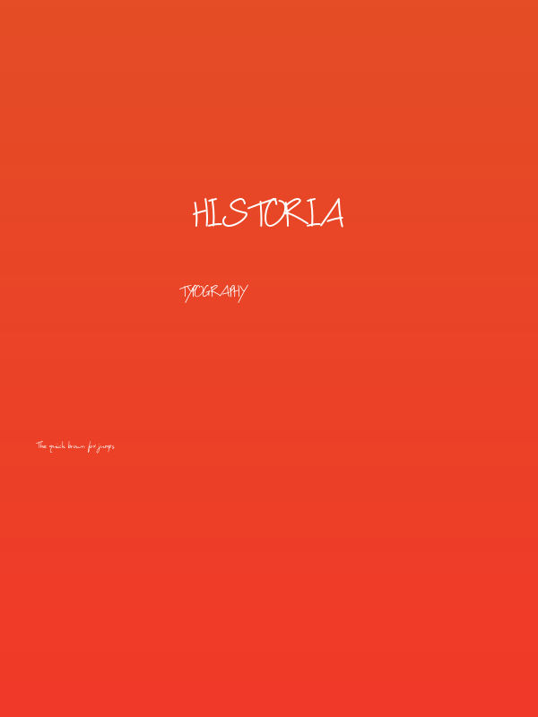 Historia Poster