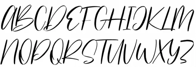 Historially Free Regular Schriftart Anderer Schreiben