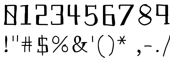 Historian Font OTHER CHARS