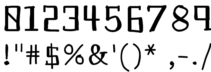HistorianBold Font OTHER CHARS