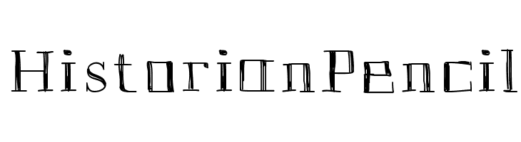 HistorianPencil  नि: शुल्क फ़ॉन्ट्स डाउनलोड