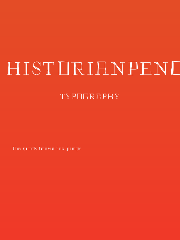 HistorianPencil Poster