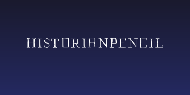 HistorianPencil Social Header