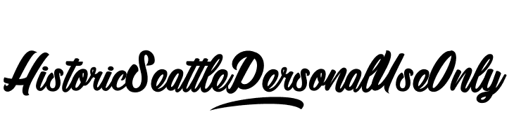 Historic Seattle_PersonalUseOnly  les polices de caractères gratuit tlcharger