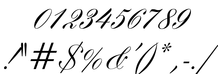 HistoricScriptOpti Font OTHER CHARS