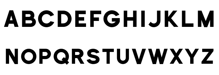 Historical-Sans Font LOWERCASE