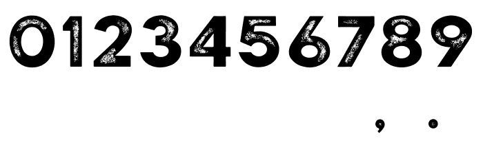 Historical-SansTextured Font OTHER CHARS