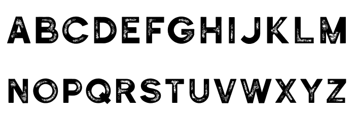 Historical-SansTextured Font LOWERCASE