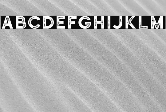 Historical-SansTextured Font examples