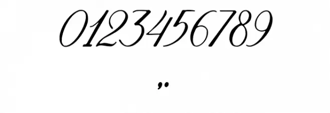 Historical Font OTHER CHARS