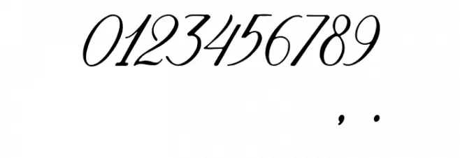 Historical Font OTHER CHARS