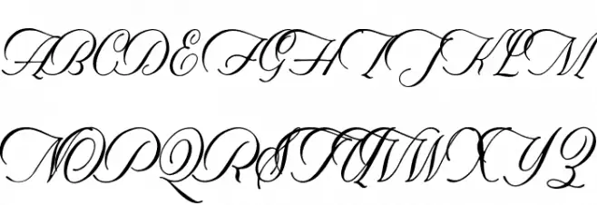 Historical Schriftart Groß