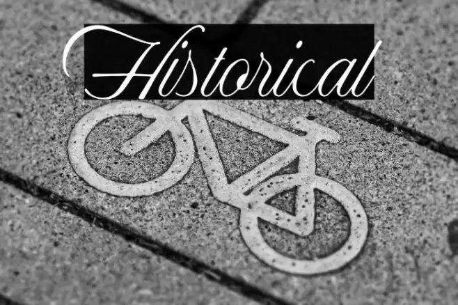 Historical Font examples