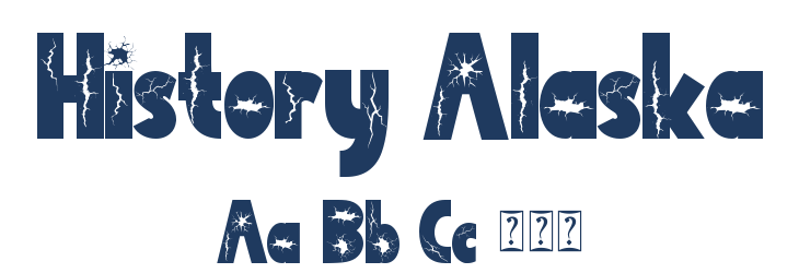 History Alaska Font Preview
