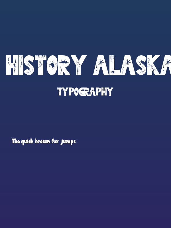History Alaska Poster