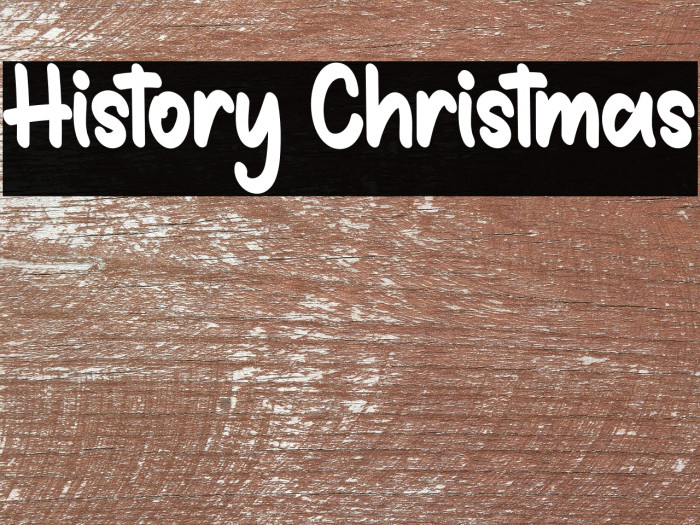 History Christmas Example 1