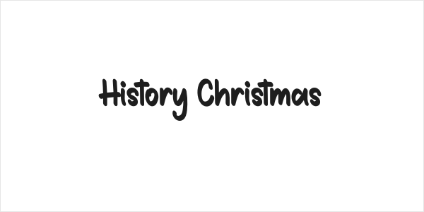 History Christmas Logo