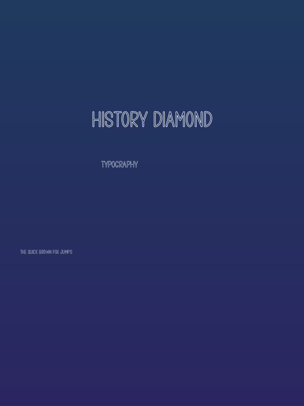 History Diamond Poster